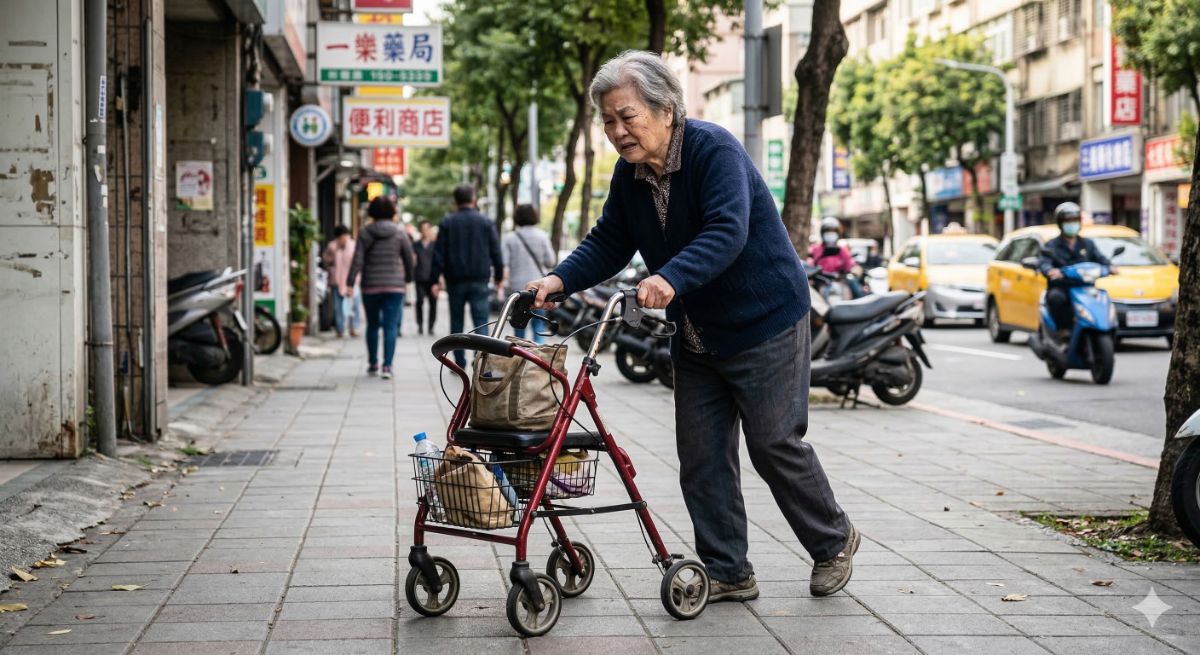 爸媽買了電動代步車以後就不走路了